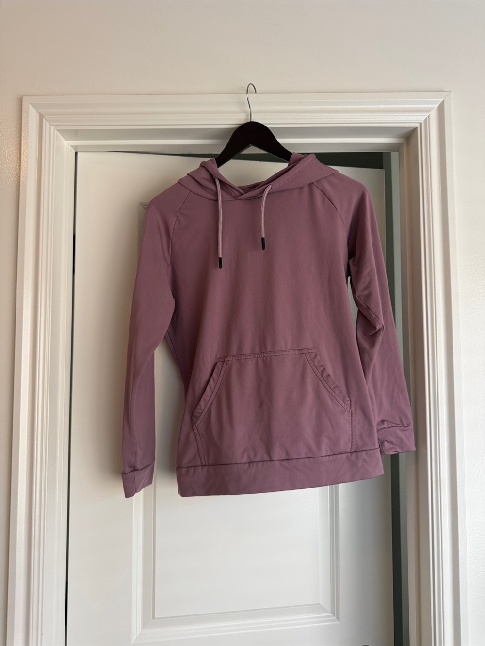 Lululemon Mauve Pullover Hoodie with Kangaroo Pocket